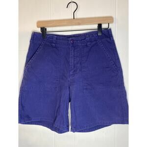 PASSPORTS cotton navy shorts 90's large pockets vacation hiking adventure sz8